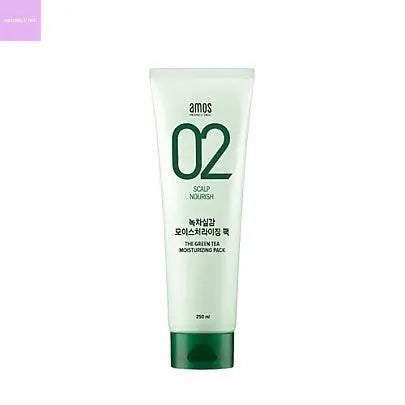 [AMOS] The Green Tea Moisturizing Pack 250ml seoul vibe