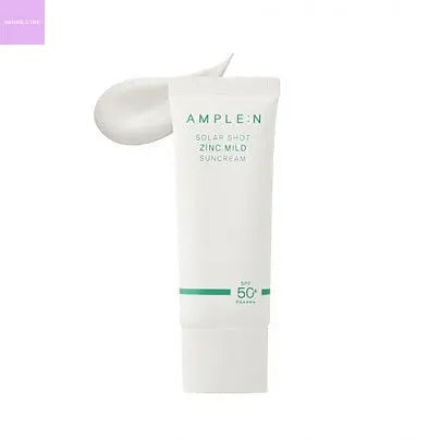 [AMPLE:N] Solar Shot Zinc Mild Suncream 40ml seoul vibe