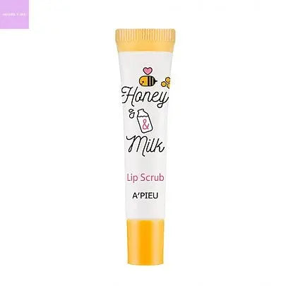 [A'PIEU] Honey & Milk Lip Scrub - Seoul Vibe