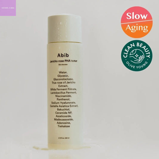 [Abib] Jericho rose PHA toner_skin booster 200ml seoul vibe