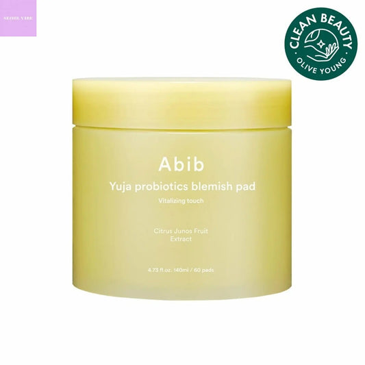 [Abib] Yuja Probiotics Blemish Pad Vitalizing Touch seoul vibe