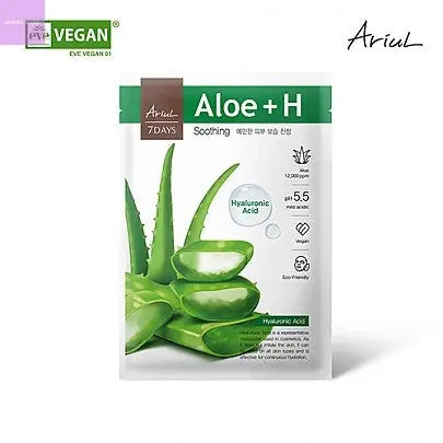 [Ariul] 7days Mask Aloe + H (1ea) seoul vibe