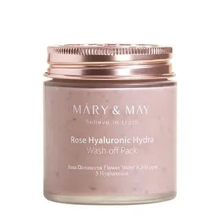 Mary&May - Rose Hyaluronic Hydra Wash Off Mask Pack