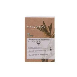 Mary&May - Daily Safe Black Head Clear Nose Pack Set