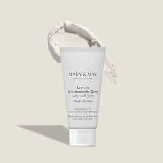 Mary&May - Lemon Niacinamide Glow Wash Off Mask Pack Mini