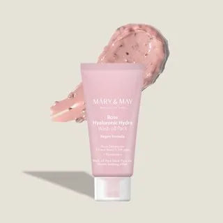 Mary&May - Rose Hyaluronic Hydra Wash Off Mask Pack Mini