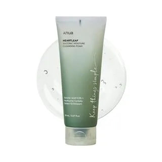 Anua - Heartleaf Succinic Moisture Cleansing Foam