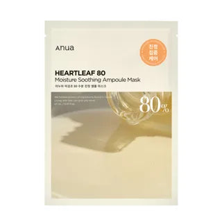 Anua - Heartleaf 80 Moisture Soothing Ampoule Mask