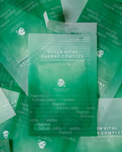 AXIS - Y -Mugwort Green Vital Energy Complex Sheet Mask