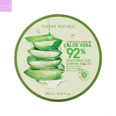 [Nature Republic] Aloe Vera Soothing Gel, 92% Soothing and Moisture, 300ml Seoul Vibe