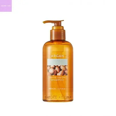 [Nature Republic] Argan Essential Deep Care Hair Shampoo 300ml Hanul Hanbok