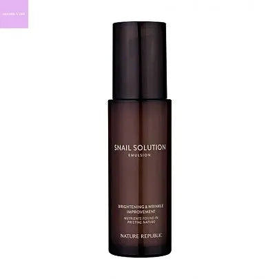 [Nature Republic] Snail Solution Emulsion 120ml Hanul Hanbok