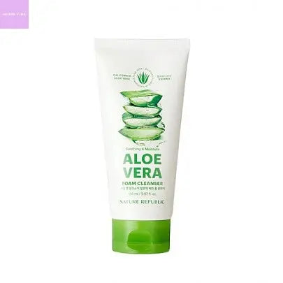 [Nature Republic] Soothing & Moisture Aloe Vera Foam Cleanser 150ml Hanul Hanbok