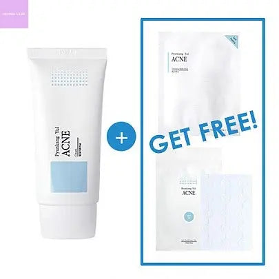 [Pyunkang Yul] ACNE Cream 50ml + ACNE Spot Patch Super Thin + Acne Dressing Mask Pac - Seoul Vibe