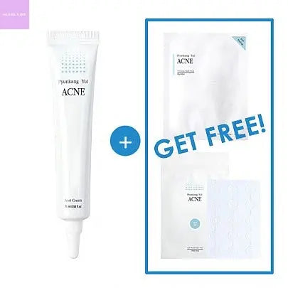 [Pyunkang Yul] ACNE Spot Cream 15ml + ACNE Spot Patch Super Thin + Acne Dressing Mask Pack - Seoul Vibe