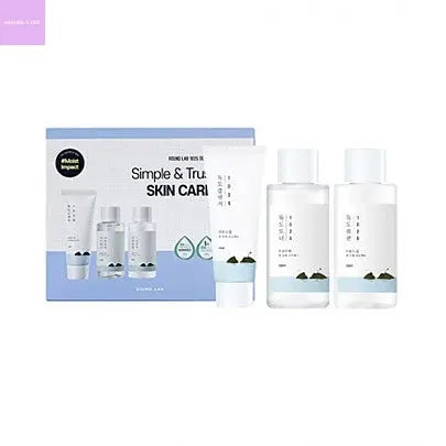 [ROUND LAB] On The Go Kit (Cleanser 40ml + Toner 50ml + Lotion 50ml) Hanul Hanbok