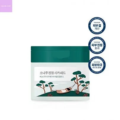 [ROUND LAB] Pine Tree Soothing Cica Pad 50 Sheets Seoul Vibe