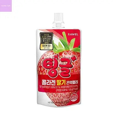 [Rawel] Konjac Jelly Collagen Strawberry 130g Hanul Hanbok