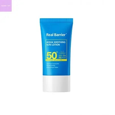 [Real Barrier] Aqua Soothing Sun Lotion SPF50+PA++++ 50ml Hanul Hanbok