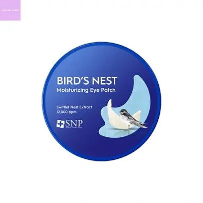 [SNP] Bird's Nest Moisturizing Eye Patch Swiftlet Nest Extract (60pcs) Hanul Hanbok