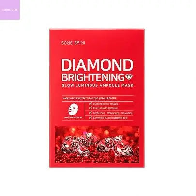 [SOME BY MI] Diamond Brightening Calming Glow Luminous Ampoule Mask (1ea) Seoul Vibe