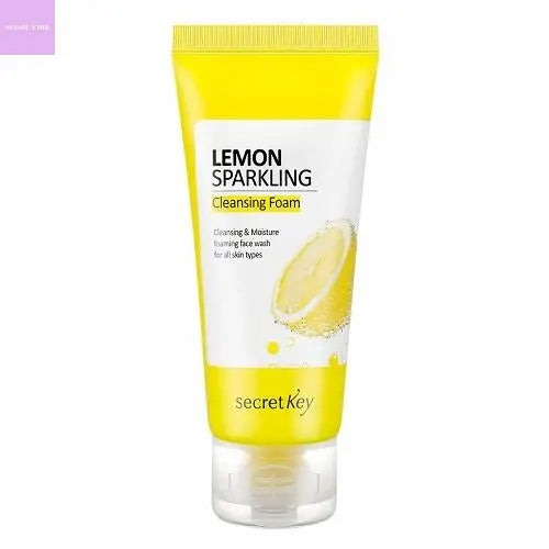 [Secret Key] Lemon Sparkling Cleansing Foam 200ml seoul vibe