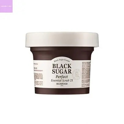 [Skinfood] Black Sugar Perfect Essential Scrub 2X 210g seoul vibe