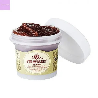 [Skinfood] Black Sugar Strawberry Mask Wash off 100g Hanul Hanbok