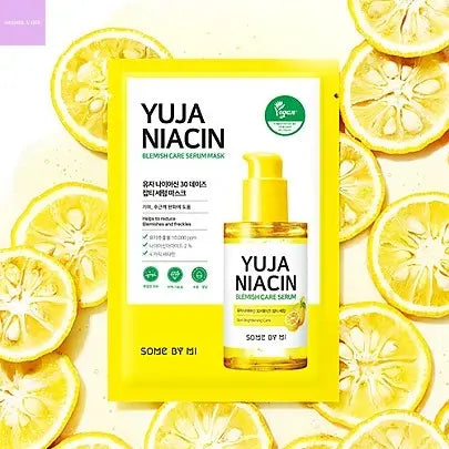 [Some by mi] Yuja Niacin 30 Days Blemish Care Serum Mask 1EA Seoul Vibe