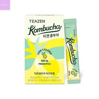 [TEAZEN]  Kombucha (Pineapple) (10 Sticks) Hanul Hanbok