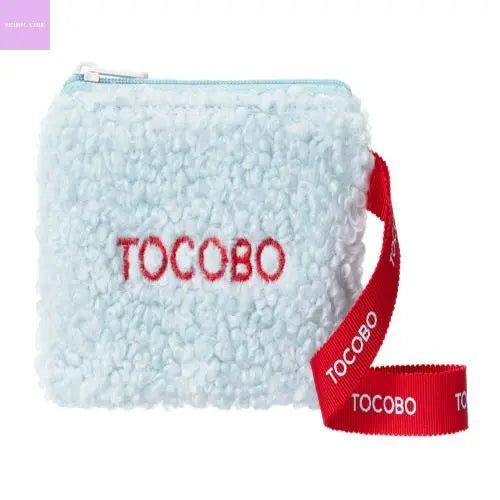 [TOCOBO] Light Blue Fur Pouch seoul vibe