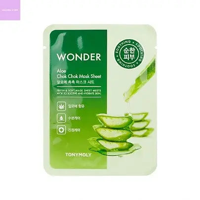 [Tonymoly] Aloe Chok Chok Mask (1ea) Hanul Hanbok