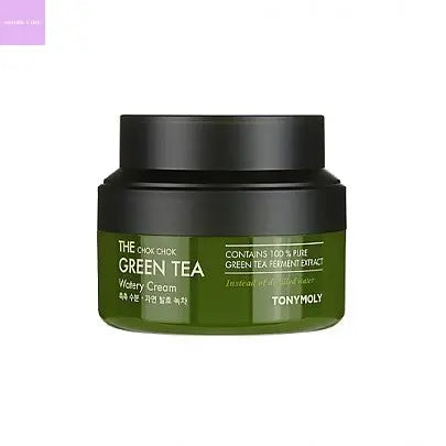 [Tonymoly] The Chok Chok Green Tea Watery Moisture Cream 60ml Hanul Hanbok