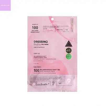 [VT Cosmetics] Collagen Reedle Shot 100 2Step Mask (1ea) Seoul Vibe