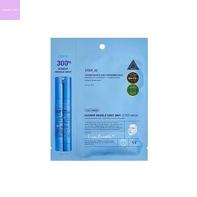 [VT Cosmetics] Hydrop Reedle Shot 300hL 2 Step Mask (1ea) Seoul Vibe