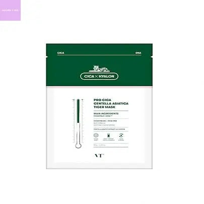 [VT Cosmetics] Pro Cica Centella Asiatica Tiger Ampoule Mask (1ea) Hanul Hanbok