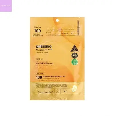 [VT Cosmetics] Vita-Light Reedle Shot 100 2Step Mask (1ea) Seoul Vibe