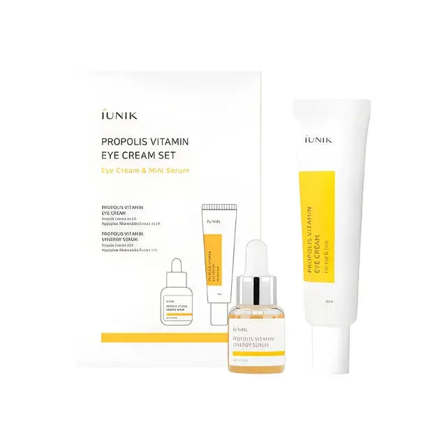 iUNIK - Propolis Vitamin Eye Cream Set Seoul Vibe