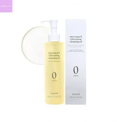 [nooni] Snow Aqua 0 LHA Tonig Cleansing Oil 200ml seoul vibe